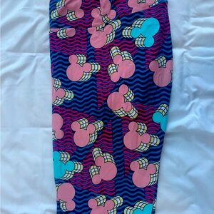 LuLaRoe Tall and curvy leggings-Disney Mickey shape